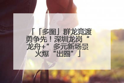 「多图」群龙竞渡勇争先！深圳龙岗“龙舟+”多元新场景火爆“出圈”