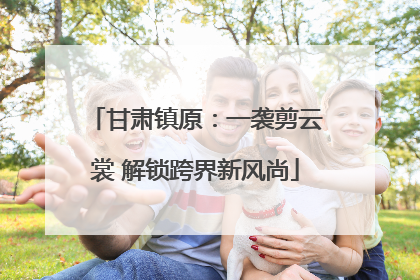甘肃镇原：一袭剪云裳 解锁跨界新风尚