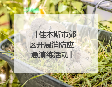 佳木斯市郊区开展消防应急演练活动