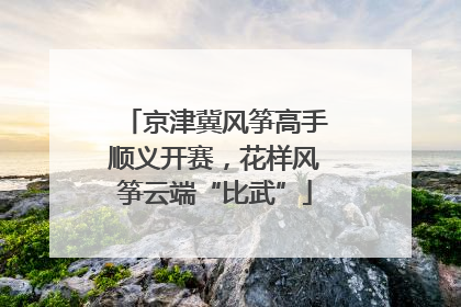 京津冀风筝高手顺义开赛，花样风筝云端“比武”