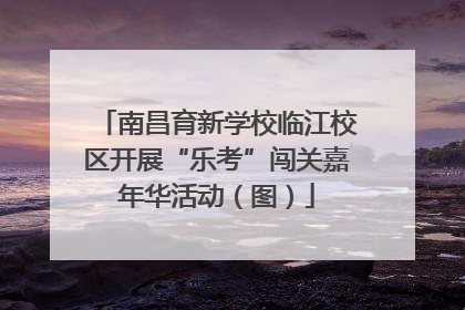 南昌育新学校临江校区开展“乐考”闯关嘉年华活动（图）