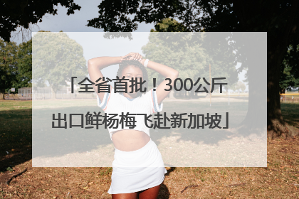 全省首批！300公斤出口鲜杨梅飞赴新加坡