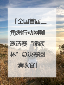 全国首届三角洲行动网咖邀请赛“熊族杯”总决赛圆满收官