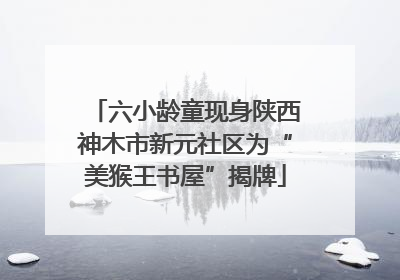 六小龄童现身陕西神木市新元社区为“美猴王书屋”揭牌