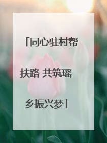 同心驻村帮扶路 共筑瑶乡振兴梦