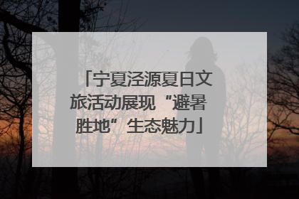 宁夏泾源夏日文旅活动展现“避暑胜地”生态魅力