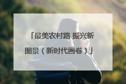 最美农村路 振兴新图景（新时代画卷）
