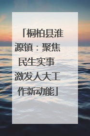 桐柏县淮源镇：聚焦民生实事 激发人大工作新动能
