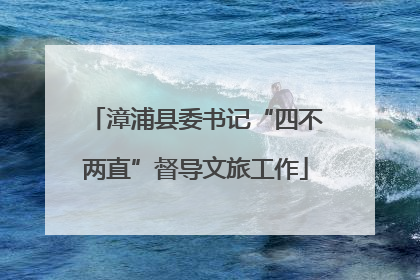 漳浦县委书记“四不两直”督导文旅工作