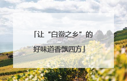 让“白鲞之乡”的好味道香飘四方