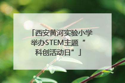 西安黄河实验小学举办STEM主题“科创活动日”