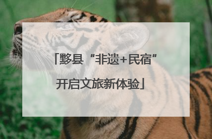 黟县“非遗+民宿” 开启文旅新体验