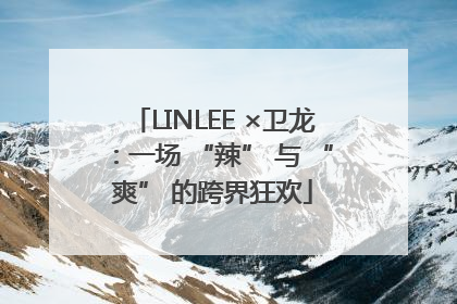 LINLEE ×卫龙：一场 “辣” 与 “爽” 的跨界狂欢